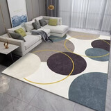 KAYE地毯客厅轻奢高级感大面积沙发茶几垫子家用免洗卧室床边毯可定制 FS-T153 160x230cm（中型客厅）