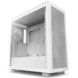 NZXT 恩杰  H7Flow DIY电竞游戏机箱水冷机箱(支持360水冷/钢化玻璃侧板/前置Type-C) 白色