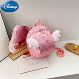 迪士尼（Disney）幼儿园1-3岁韩版儿童可爱防丢失背包时尚书包男女宝包可爱 粉红色 宽23高27厚14CM