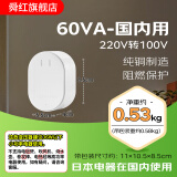 舜红 60W变压器220v转100V小型110V转220V电源电压转换器纯铜变压器 220V转100V(日苯电器国内用)