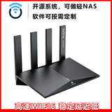 移动魔盒无线WIFI6软路由器RAX3000Me企业家用智能NAS网盘Docker校园网IPTV弱电箱USB抖音企业网关 RAX3000Me普通版