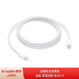 Apple 240W USB-C充电线 (2 米)  iPhone iPad快速充电线 传输线 Mac数据线MU2G3FE/A*企业专享