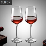 CLITON红酒杯家用高脚杯手工吹制波尔多红酒杯葡萄酒杯玻璃杯套装2只