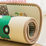 oeny办公室睡觉睡垫打地铺午休神器叠垫子户外家用午睡地垫防潮垫定制 厚度适中1厘双面图1.2*1.8