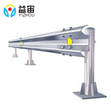 益宙乡村镀锌钢高速公路波形护栏防撞道路安全防护栏市政交通护栏板 定制二波/三波护栏