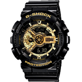 【95成新】卡西欧（CASIO）手表男士黑金G-SHOCK学生电子日韩表七夕礼物送男友GA-110GB-1A  