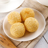 三全中式早餐包点冷冻速食系列 豆沙芝麻球260g12只