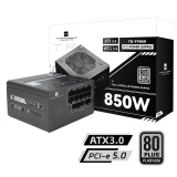 Thermalright(利民)  额定850W TR-TP850 ATX3.0电源 白金全模组电源 原生PCIE5.0 全日系电解电容 14CM小机身