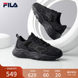 FILA 斐乐男鞋老爹鞋火星鞋复古跑鞋秋季时尚休闲运动鞋 黑-F52M232105FBK 40