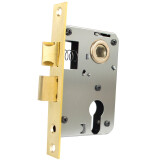 虎顿（HOTUN）锁体家用室内卧室锁舌门锁配件通用型木门锁房门锁具小50锁体125B