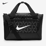 NIKE耐克运动健身包斜挎包单肩包手提大容量旅行包男女包篮球训练包 DA8226-010【黑色39*25*27cm】 均码
