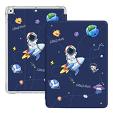 【气囊】zoyu iPad2018保护套Air2\/1平板电脑9.7英寸防摔a1893软壳a1822 骑着火箭【配钢化膜】 2018/2017/Air1/2