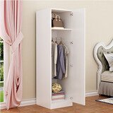 MD衣柜橱卧室单人挂长连衣裙柜阳台飘窗储物出租房立柜包安装可定制 一层一挂长40深50高180