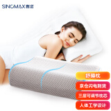 赛诺 记忆棉枕头慢回弹枕头三层可调节枕芯成人舒睡枕 53.3*38cm