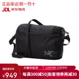 始祖鸟（ARC'TERYX）Heliad 6L CROSSBODY BAG腰包运动单肩斜挎包男女同款情侣款 尼龙 黑色 长25cm宽9cm高17cm