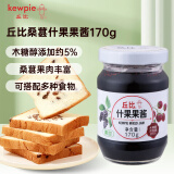 丘比（KEWPIE）桑葚什果肉果酱170g 面包吐司三明治涂抹酱蛋糕冰激凌早餐烘焙