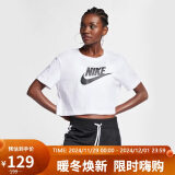 耐克NIKE女子T恤SPORTSWEAR ESSENTIAL短袖文化衫BV6176-100白L