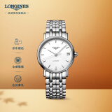 浪琴（LONGINES）瑞士手表 时尚系列 机械钢带女表L43224126