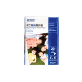 爱普生（EPSON）RC光泽照片纸6英寸/4R/20张A4照片纸 RC亚光照片纸 6英寸/4R/20张