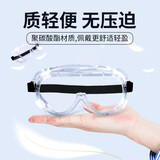 3M防尘口罩工业粉尘kn95防雾霾面具打磨煤矿工厂装修电焊3200面罩 大镜框护目镜（单拍不发货）