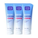 可伶可俐毛孔清透洁面啫喱缓解毛孔堵塞洗面奶清洁洁面乳不干涩不紧绷 100g×3瓶