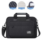 柯普顿笔记本电脑包15.6英寸手提单肩男女简约适用联想拯救者y7000p15点6寸小新air华硕无畏 神秘黑-带肩带（大容量气囊防震可挂行李箱） 15.6/16英寸