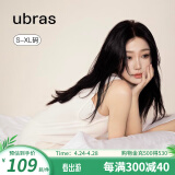 ubras【虞书欣同款】云棉背心裙女睡衣女连衣裙透气舒适睡裙家居服 【经典款】白色-不带杯 L