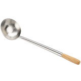 全适 不锈钢炒勺商用餐饮炒菜勺子厨师专用马勺12两1只装
