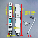 嫚法推拉门滑轮不锈钢阳台厨房推拉玻璃移门下滑轮滚轮铝合金重型滑轮 2个装不锈钢15-20