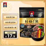 桂格（QUAKER）5黑混合即食燕麦片518克 添加黑芝麻 零添加白砂糖