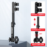 HAWEIWIND电动车雨伞支架婴儿车收缩支撑架自行车伞撑架固定器遮阳撑伞支架 黑标-两折伸缩款【升级加厚】