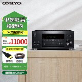 ONKYO安桥TX-RZ50 功放 9.2家庭影院AV功放机11声道前级解码音响音箱进口8K杜比全景声DTS:X蓝牙THX认证