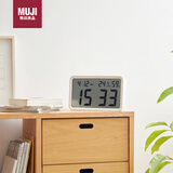 无印良品（MUJI）数字钟 大 白色 247*148*44mm