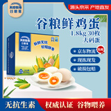 天珍牧场谷粮鲜鸡蛋 生鲜蛋类 无抗3.6斤30枚 节日礼盒早餐食材 源头直发