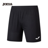 JOMA运动短裤男夏季新款针织透气运动裤纯色速干裤比赛训练裤运动服饰 黑色-无口袋 S