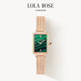 LOLA ROSE罗拉玫瑰经典小绿表手表女表女士手表生日礼物节日礼物送女友 LR4122-经典钢带小绿表