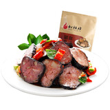 松桂坊 猪血丸子 湖南邵阳特产烟熏豆腐干猪血粑粑农家腊味年货350g