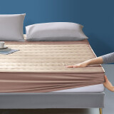 富安娜加厚夹棉保护床垫纯棉抗菌床褥可水洗床罩防滑保护套180*200cm