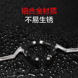 永久铝合金自行车刹车把手闸刹车手柄刹把山地车单车刹把折叠车刹把 自行车全铝刹把-银色