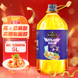 金龙鱼KING'S 食用油 朋克 YOUNG 生亚麻籽油 5L