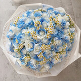 百花馆鲜花速递99朵玫瑰花束真花生日礼物送女友表白求婚同城配送小时达 【天空之城】99朵|YY63