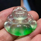 玉施天然A货缅甸翡翠吊坠冰种观音玉石佛公挂件首饰项链山水玉坠龙牌 已联系客服选货，尾款4000