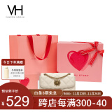 VANESSA HOGAN VH女包茵然软包系列链条斜挎包菱格纹单肩包送女友生日礼物