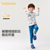 巴拉巴拉儿童秋衣套装秋冬保暖男童睡衣【奥特曼IP】206424169105
