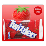 多滋乐（Twizzlers）临期红藤进口彩色草莓樱桃水果味扭扭糖果零食詹姆斯同款扭扭糖 多滋乐草莓味扭扭糖198g
