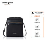 Samsonite/新秀丽单肩包商务牛皮斜挎包男士胸包腰包大容量 45Q*09017