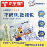 香港澳门1卡2号电信无期限流量香港澳门本地号码 香港充值卡100（不邮寄）