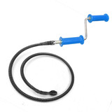 下水道疏通器 下水道疏通神器电动管道疏通器通马桶厨房地漏下水道堵塞弹簧工具 手摇Φ12mm长1.5米