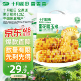 十月稻田 23年新玉米 鲜食花糯玉米 2.2kg(220g*10) 五常玉米棒 杂粮礼盒