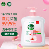 滴露（Dettol）健康抑菌洗手液滋润倍护500g 消毒抑菌99.99% 儿童适用不含酒精